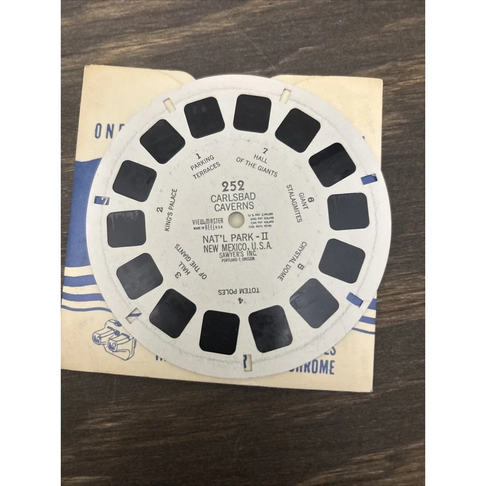 Lot Of 11 Vintage Sawyer's View Master Reels, 7 More Wonders Of The World